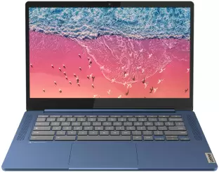 Lenovo Chromebook MediaTek Kompanio 520 - (4 GB/128 GB EMMC Storage/Chrome OS) 14M868 Chromebook  (14 Inch, Abyss Blue, 1.3 Kg)